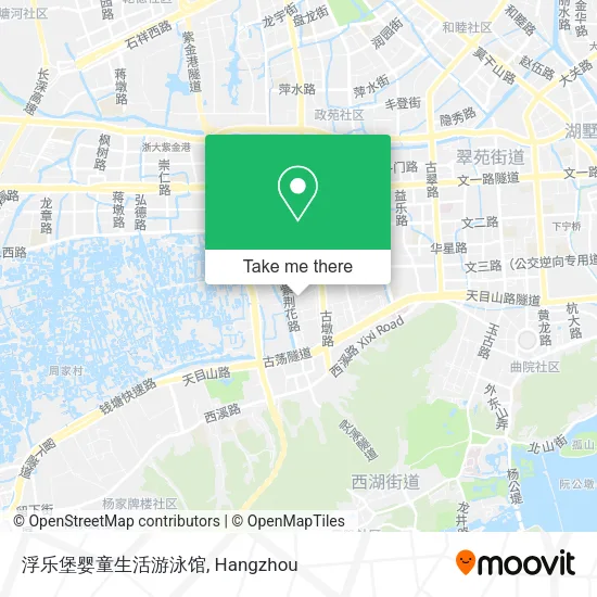 浮乐堡婴童生活游泳馆 map