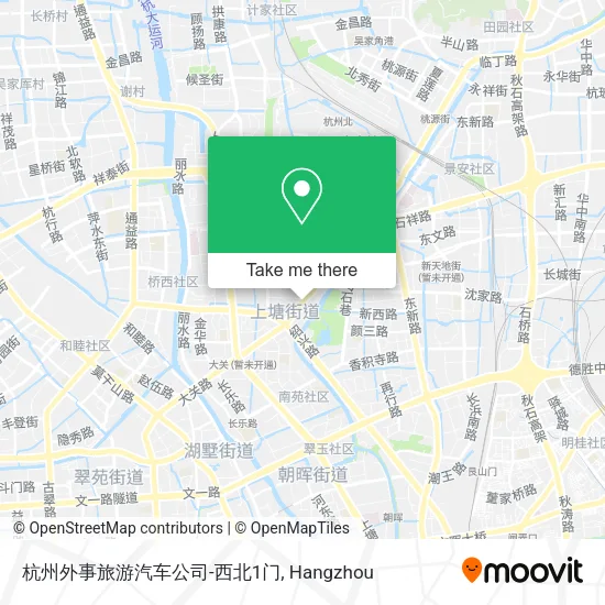 杭州外事旅游汽车公司-西北1门 map