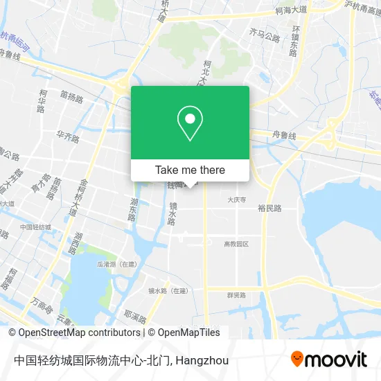 中国轻纺城国际物流中心-北门 map