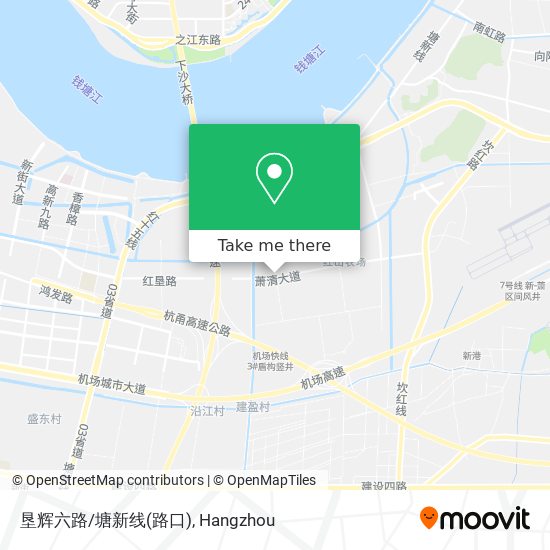 垦辉六路/塘新线(路口) map