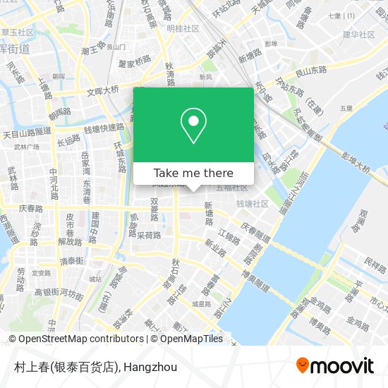 村上春(银泰百货店) map