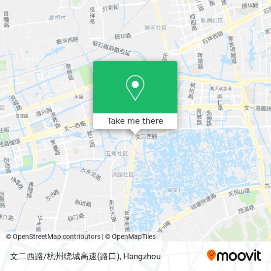 文二西路/杭州绕城高速(路口) map