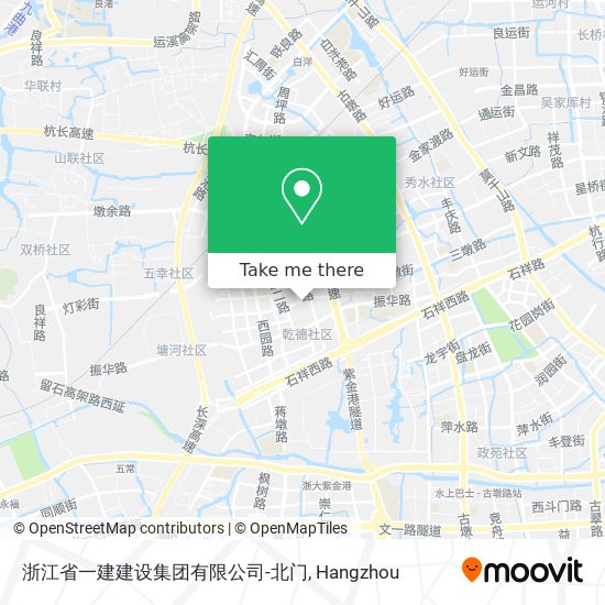 浙江省一建建设集团有限公司-北门 map