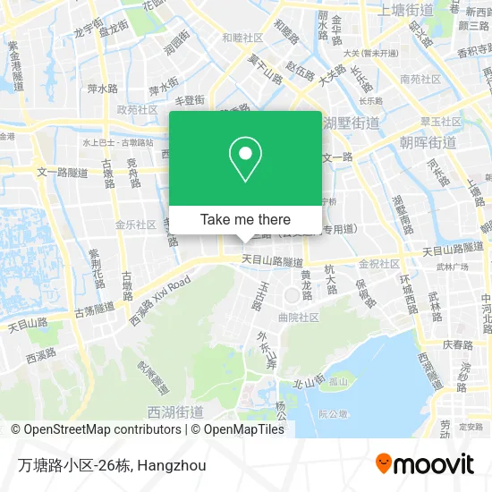 万塘路小区-26栋 map