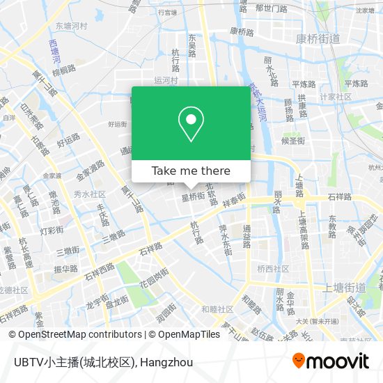 UBTV小主播(城北校区) map