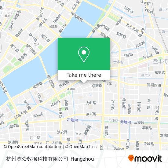 杭州览众数据科技有限公司 map