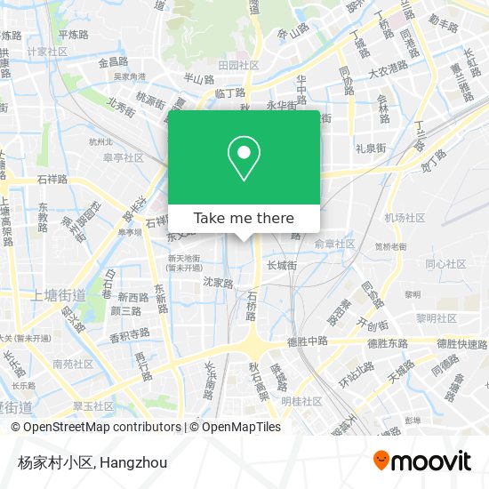 杨家村小区 map