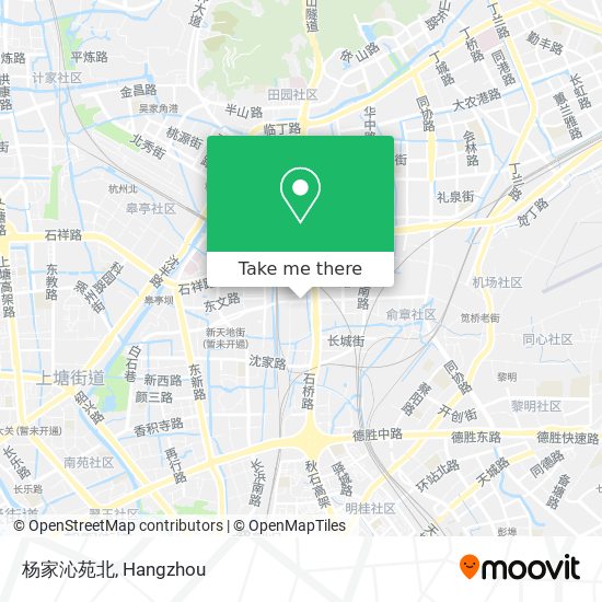 杨家沁苑北 map