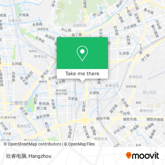 欣睿电脑 map