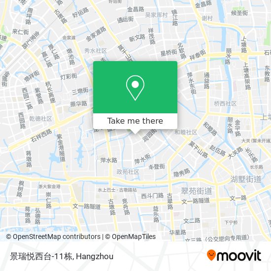 景瑞悦西台-11栋 map