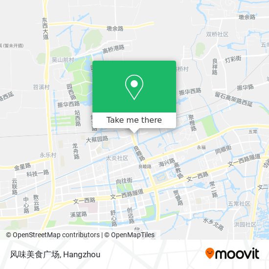 风味美食广场 map