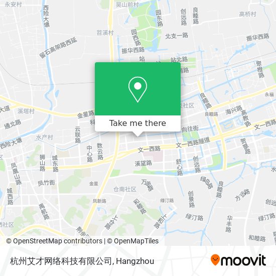 杭州艾才网络科技有限公司 map
