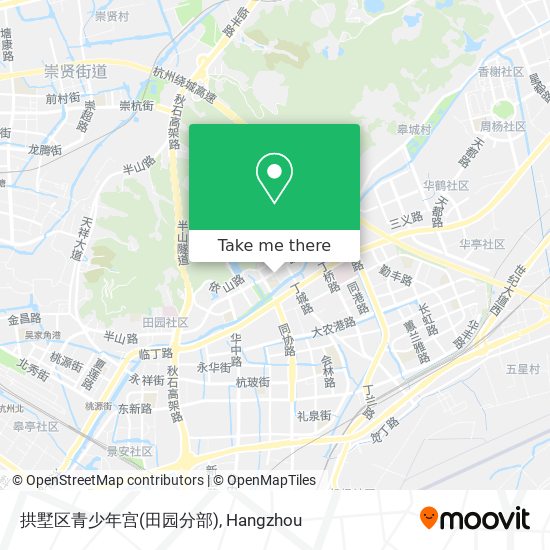 拱墅区青少年宫(田园分部) map