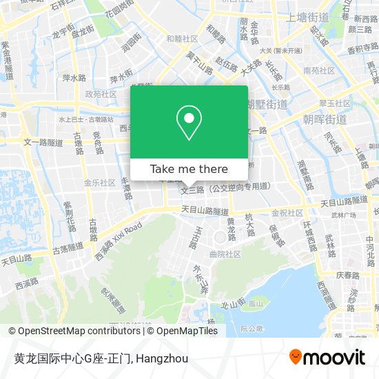 黄龙国际中心G座-正门 map