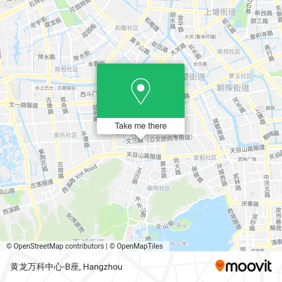 黄龙万科中心-B座 map