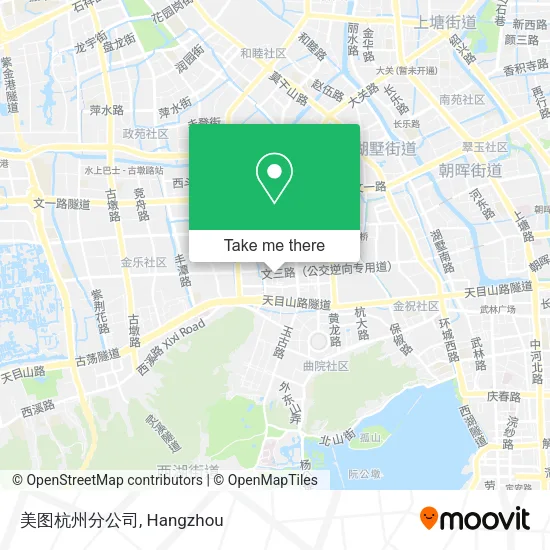 美图杭州分公司 map