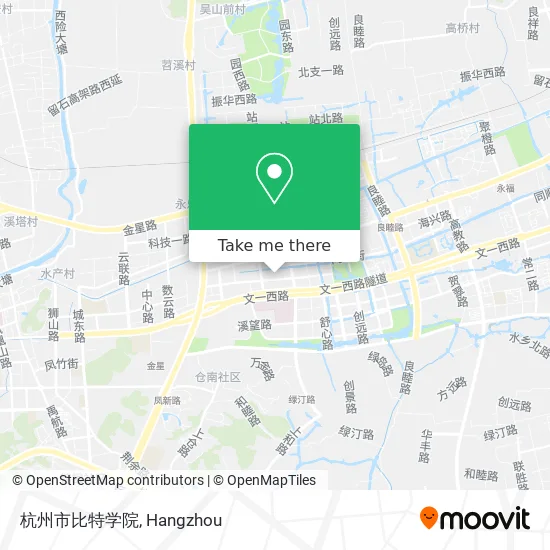杭州市比特学院 map