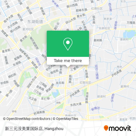 新三元没美莱国际店 map