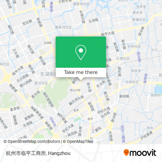 杭州市临平工商所 map