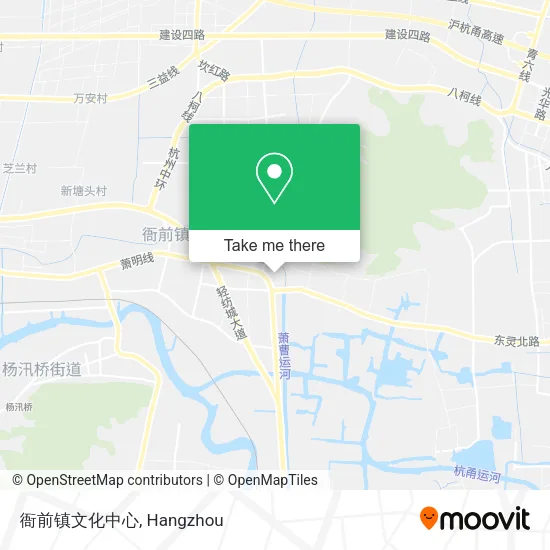 衙前镇文化中心 map