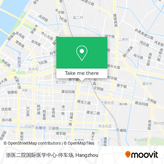 浙医二院国际医学中心-停车场 map