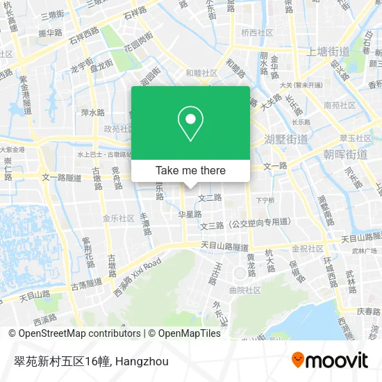 翠苑新村五区16幢 map