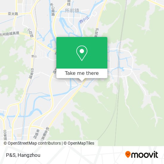 P&S map