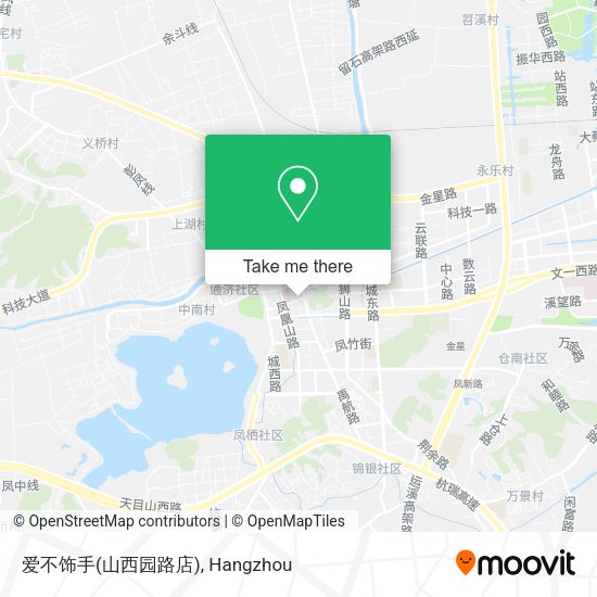 爱不饰手(山西园路店) map