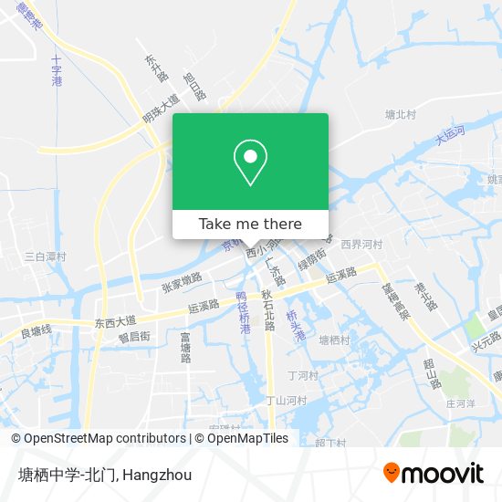 塘栖中学-北门 map