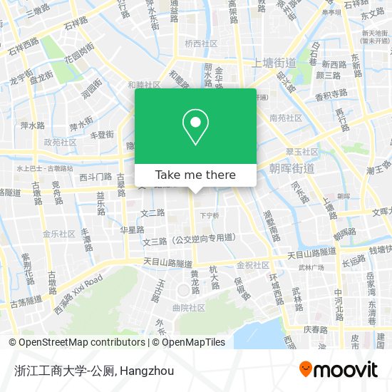 浙江工商大学-公厕 map