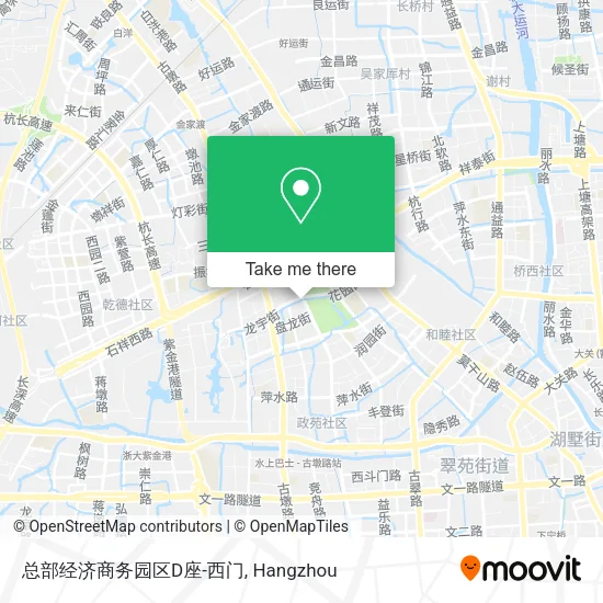 总部经济商务园区D座-西门 map