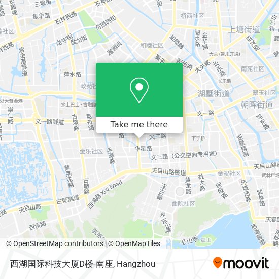 西湖国际科技大厦D楼-南座 map