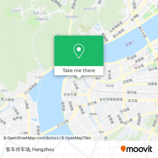 客车停车场 map