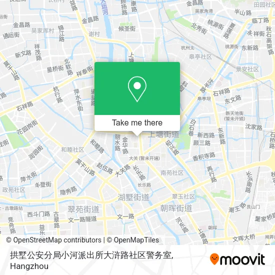 拱墅公安分局小河派出所大浒路社区警务室 map