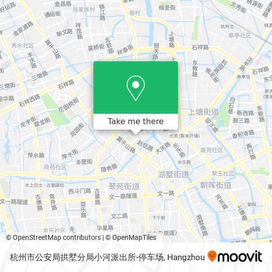 杭州市公安局拱墅分局小河派出所-停车场 map