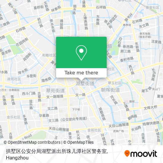 拱墅区公安分局湖墅派出所珠儿潭社区警务室 map