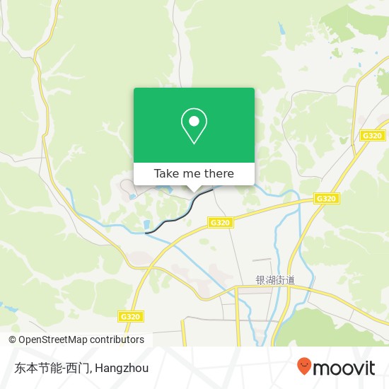 东本节能-西门 map
