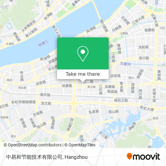 中易和节能技术有限公司 map