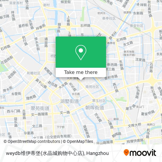 weydb维伊蒂堡(水晶城购物中心店) map