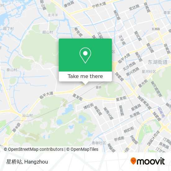 星桥站 map