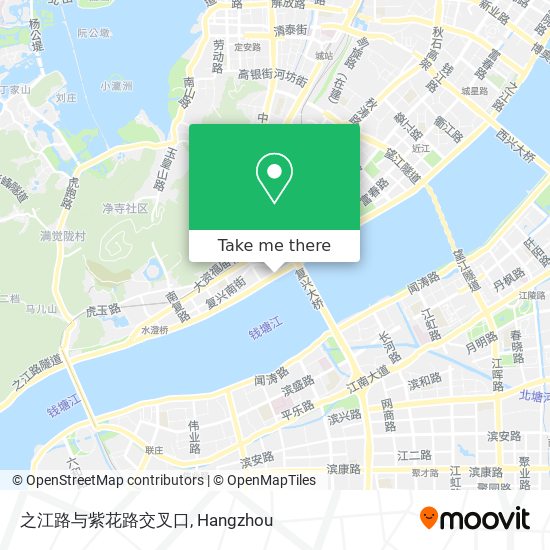 之江路与紫花路交叉口 map