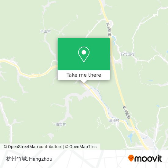 杭州竹城 map