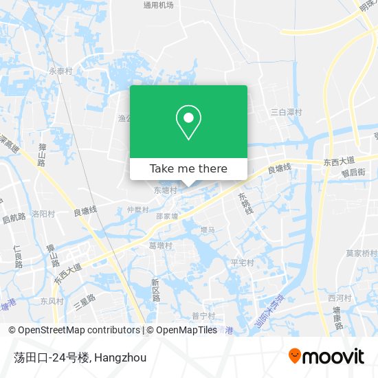 荡田口-24号楼 map
