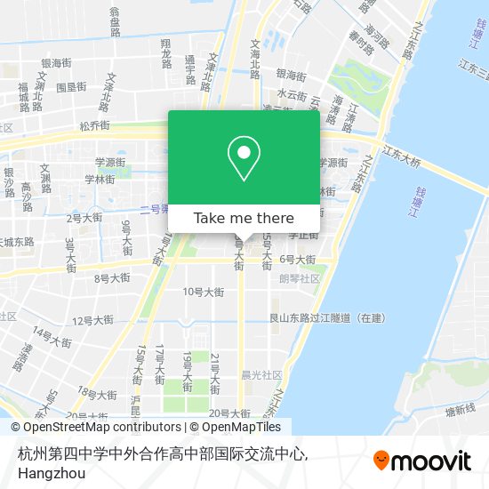 杭州第四中学中外合作高中部国际交流中心 map