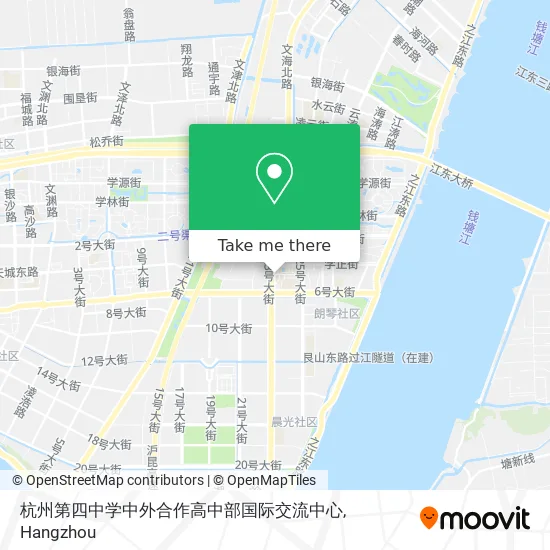 杭州第四中学中外合作高中部国际交流中心 map