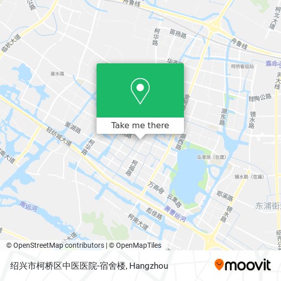 绍兴市柯桥区中医医院-宿舍楼 map