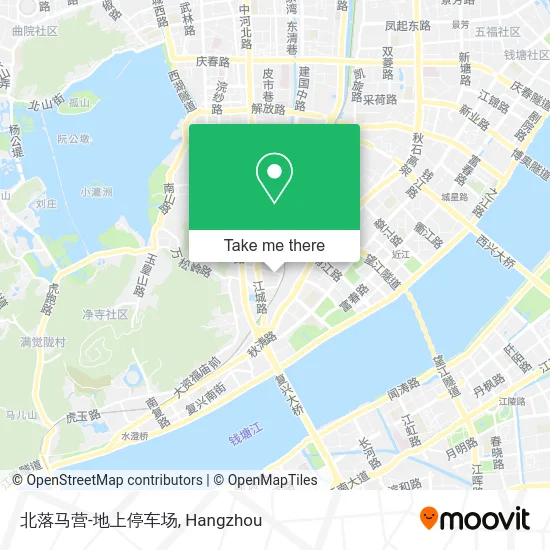 北落马营-地上停车场 map