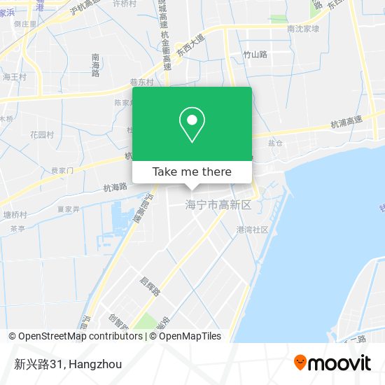新兴路31 map