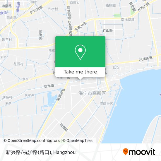新兴路/杭沪路(路口) map