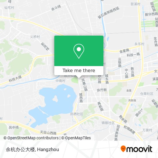余杭办公大楼 map